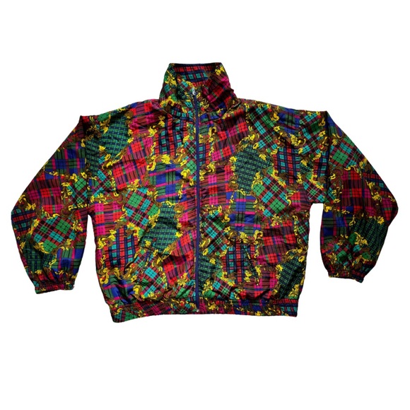 Vintage printed ladies jacket - Picture 1 of 7